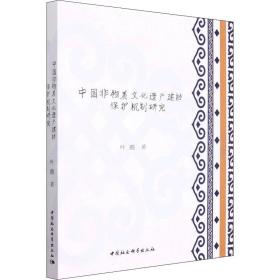 全新正版 中国非物质文化遗产建档保护机制研究 叶鹏 9787522700533 中国社会科学出版社