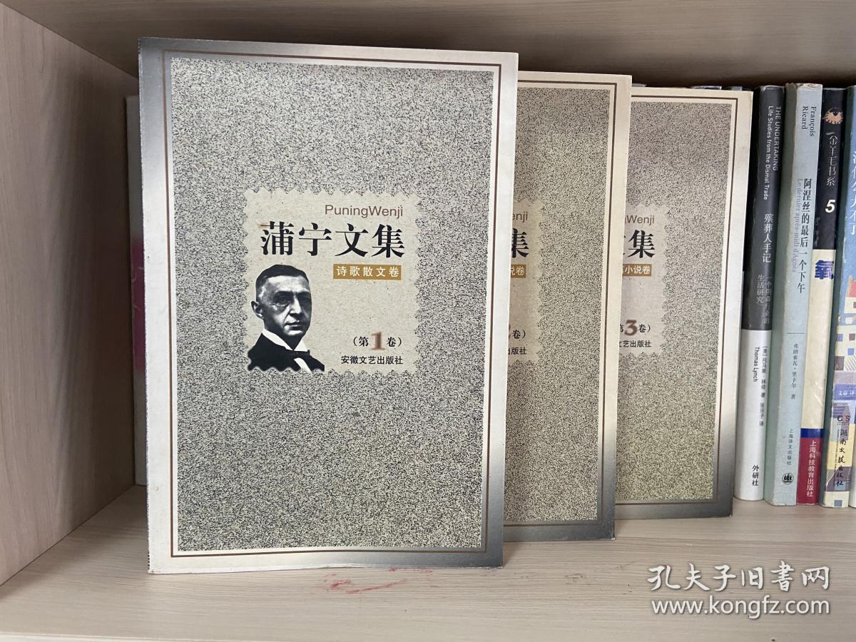 蒲宁文集全3卷