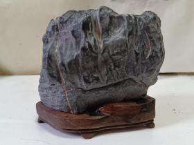灵璧奇石原石，带底座2，