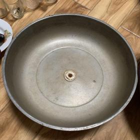 怀旧收藏民俗老物件,生铝大锅盖