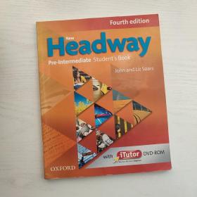 Headway Pre-Intermediate Student's Book Fourth edition（附光盘2016年印刷）