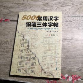 5000常用汉字钢笔三体字帖