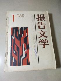 报告文学 1985年1－6期合售