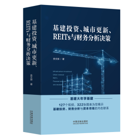 基建投资、城市更新、REITs与财务分析决策 余文恭 9787521628685 中国法制出版社