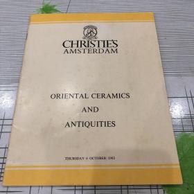 佳士得CHRISTIE S ORIENTAL CERAMICS AND ANTIQUITIES 1983-6