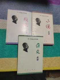 正版 鲁迅作品点评系列：散文、小说、杂文（3 本合售）