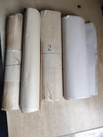 写字书法用的老宣纸(长39里米，宽27厘米，共1公斤)