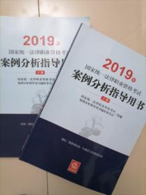 司法考试2019 2019年国家统一法律职业资格考试案例分析指导用书（全2册）