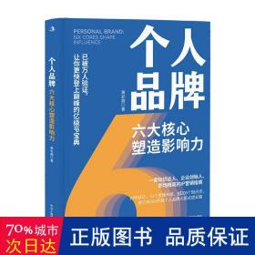 个人品牌：六大核心塑造影响力