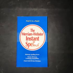 The Merriam-Webster Instant Speller【英文原版】