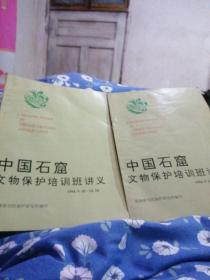 中国石窟文物保护培训班讲义