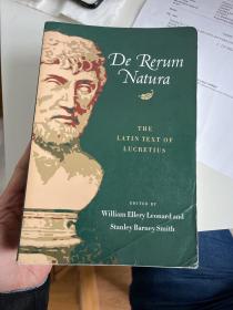 现货 De Rerum Natura: The Latin Text of Lucretius 英文原版 提图斯·卢克莱修·卡鲁斯《物性论》