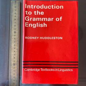 Introduction to the Grammar of English Cambridge 英文原版精装
