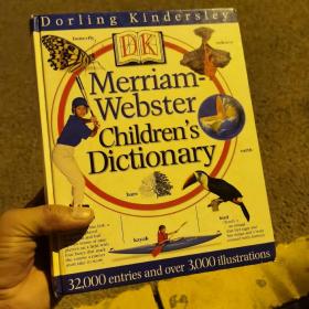 DK Merriam weebstee childrens dictionaey 英文原版