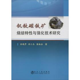 钒钛磁铁矿烧结特与强化技术研究 冶金、地质 孙艳芹,刘小杰,张淑会  新华正版