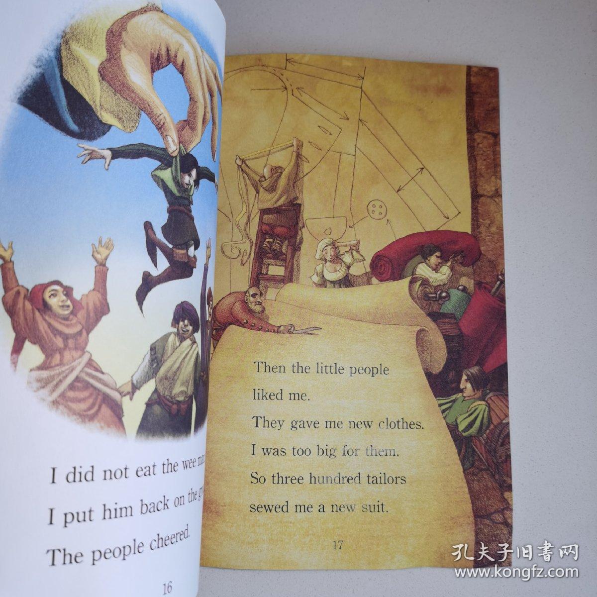 gulliverinlilliput格列弗游记英文原版