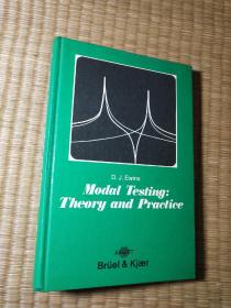 Modal Testing Theory and Practice（模态测试理论与实践）16k 内干净无写涂划 略黄斑 实物拍图）
