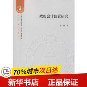 保正版！政府会计监管研究9787509593233中国财政经济出版社温倩