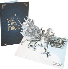 哈利波特巴克比克立体卡片Harry Potter Buckbeak Pop-Up Greeting Card