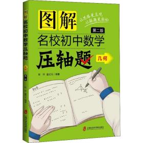 正版 图解名校初中数学压轴题 几何 第2版 彭林,童纪元 9787552025132