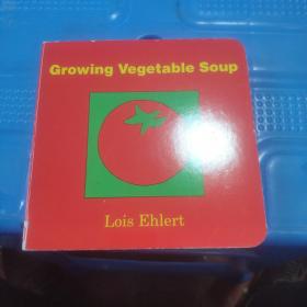 Growing Vegetable Soup   Board Book  蔬菜汤