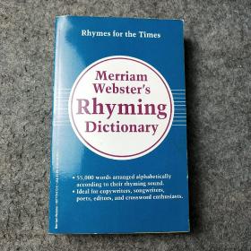 Merriam-Websters rhyming dictionary(英文版)