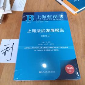 上海蓝皮书：上海法治发展报告（2019）