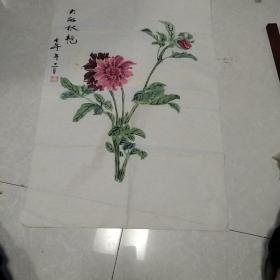 字画:季杏增手绘