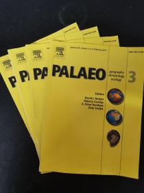 PALAEO geography climatology ecology（古的地理气候学生态学） 2011年 January-February1-2月共4本合售 外文期刊