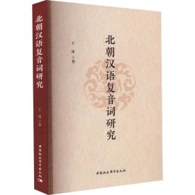 北朝汉语复音词研究 语言－汉语 王冰 新华正版