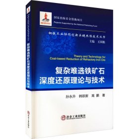 复杂难选铁矿石深度还原理论与技术 孙永升,韩跃新,高鹏 9787502476878 冶金工业出版社