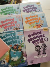 Oxford Phonics World （Studnet 1-5 + Workbook 1-5）10册合售，书内有笔记，笔记多！~