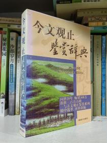 文学鉴赏辞典：今文观止鉴赏辞典