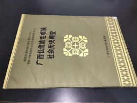 广西仫佬族毛难族社会历史调查