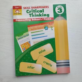 SKILL SHARPENERS Critical Thinking Grade 3 技能磨砺批判性思维三级（2017年印刷）