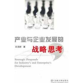 产业与企业发展的战略思 社会科学总论、学术 王克玲　 新华正版