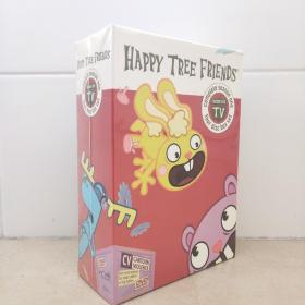 happy tree friends（欢乐树的朋友们）DVD 美国另类动画片，正版，全新，未拆封！四盒光盘。全集，全网唯一！