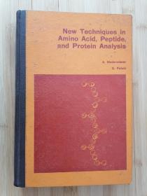 货号：张58 New techniques in amino acid,peptide,and protein analysis（氨基酸、肽和蛋白质分析的新技术），精装本，著名药理学家张培棪教授藏书