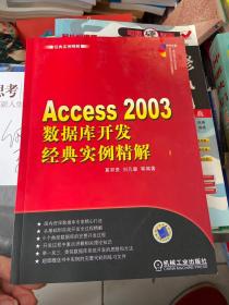 经典实例精解：Access2003数据库开发经典实例精解