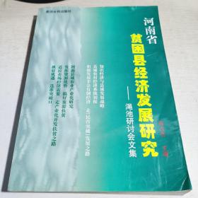 08：河南省贫困县经济发展研究（渑池研讨会文集）（16开）