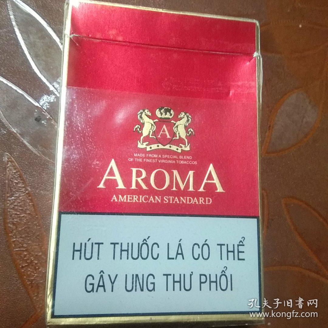 烟标盒aroma外国烟