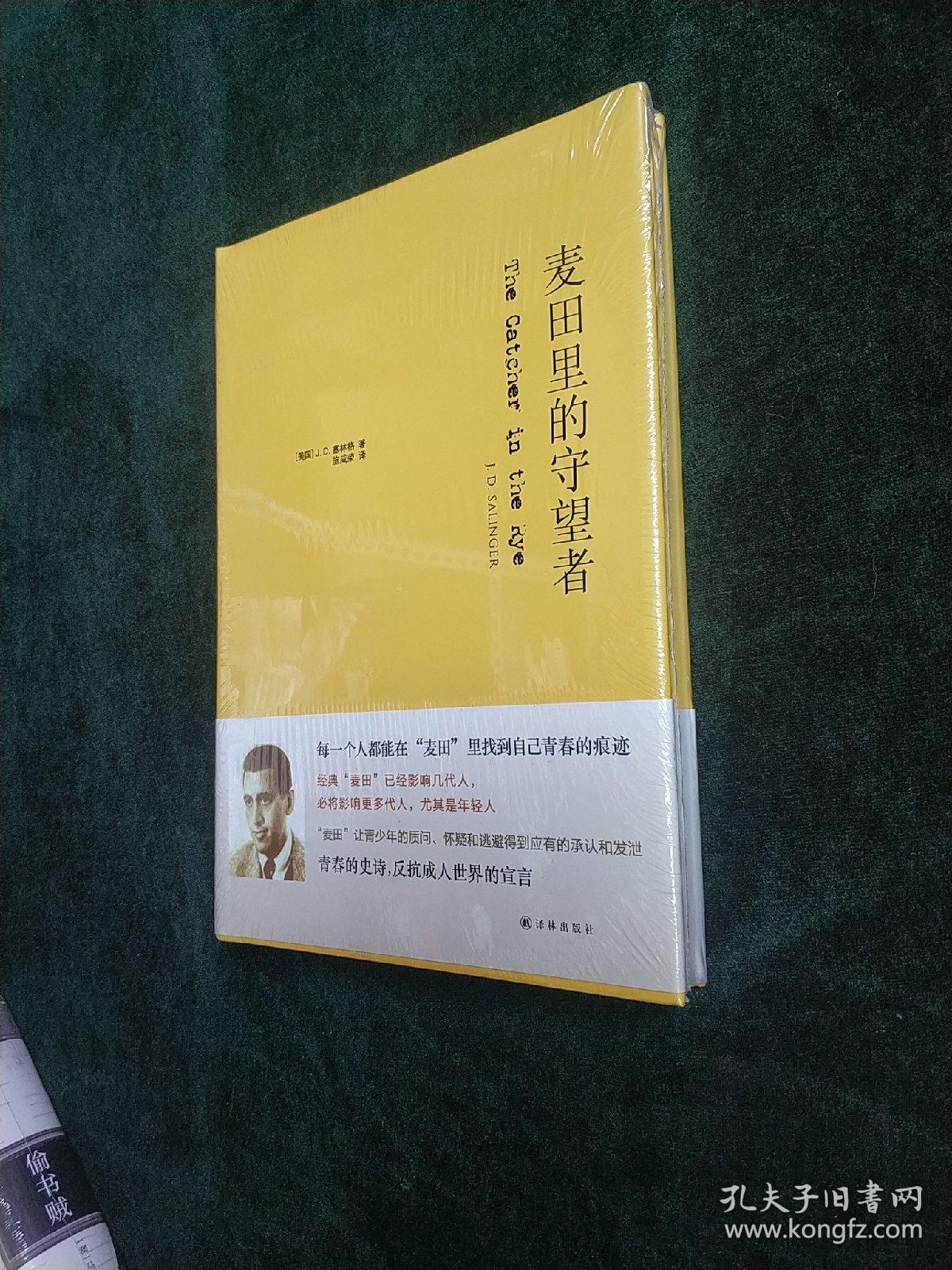 麦田里的守望者精装正版库存书现货塑封实物图