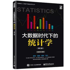 大数据时代下的统计学(第2版) 数据库 杨轶莘 新华正版