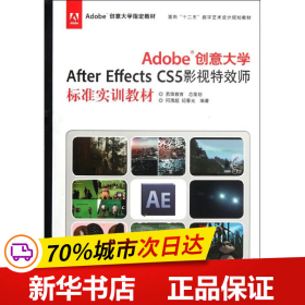保正版！Adobe创意大学After Effects CS5影视特效师标准实训教材9787514204636印刷工业出版社何清超
