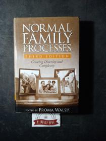 NOMAL FAMILY PROCESSES:Growing Diversity and Complexity（3rd Edition)精装
