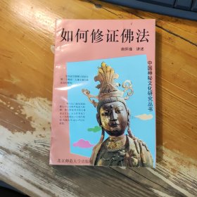 中国神秘文化研究丛书・如何修正佛法