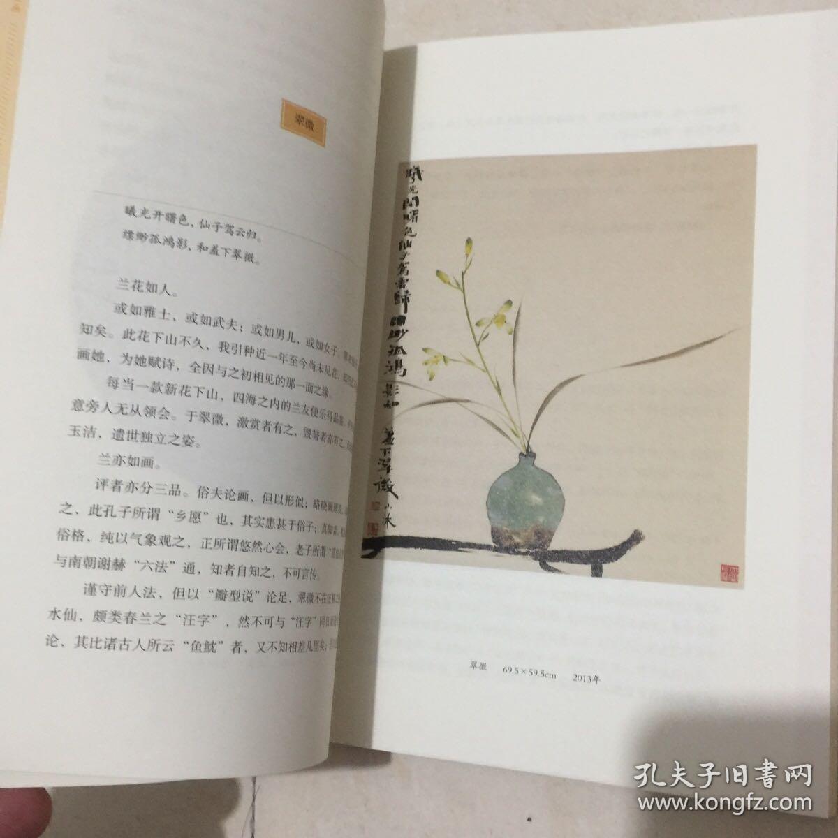 沐斋作品集 兰花旨 兰话 兰画 孔夫子旧书网
