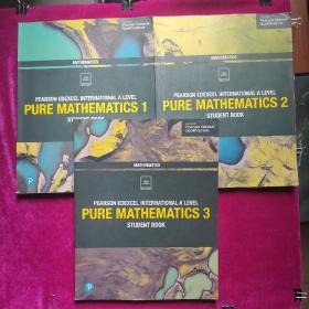 Pearson Edexcel International A Level Pure Mathematics 1,2,3（三本合售） Student Book（英文原版）