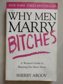 Why Men Marry Bitches：A Woman's Guide to Winning Her Man's Heart 英文原版 正品 大32开