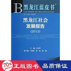 黑龙江社会发展报告(2013版) 社会科学总论、学术 艾书琴 编